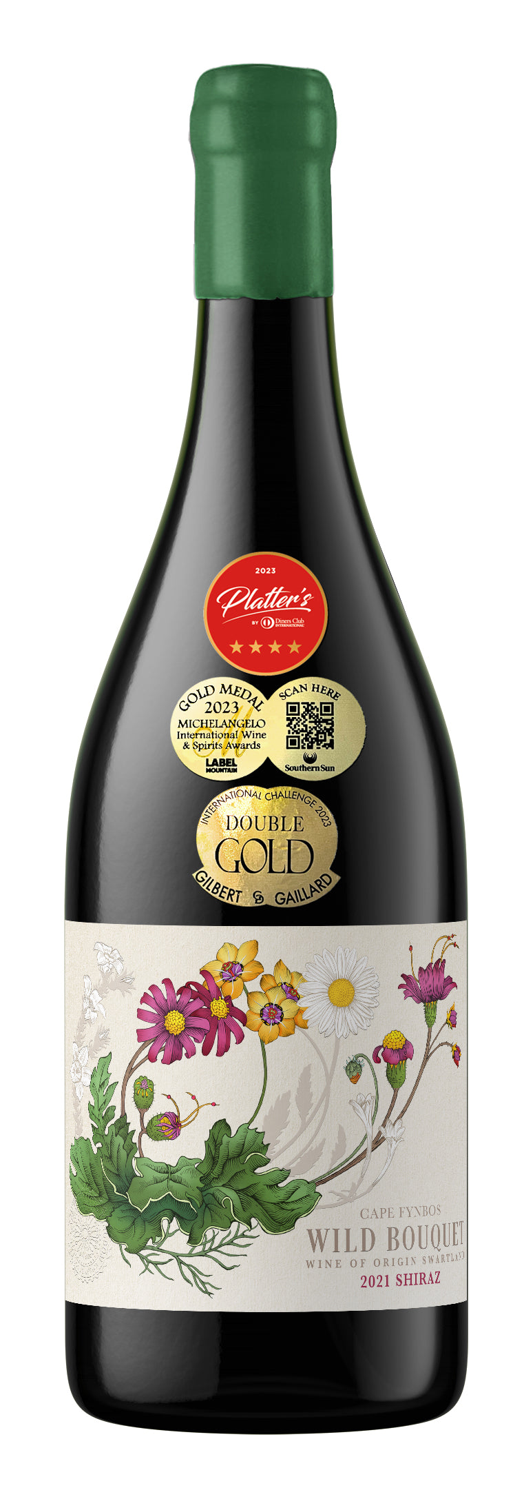 Cape Fynbos Wild Bouquet Shiraz (2021) - case of 6 x 750 ml