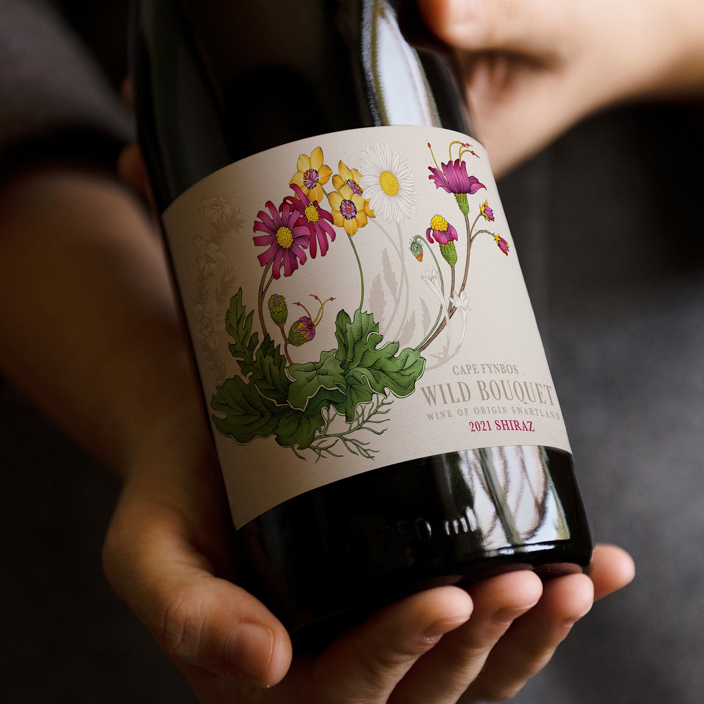 Cape Fynbos Wild Bouquet Shiraz (2021) - case of 6 x 750 ml