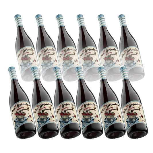 The Grinder Shiraz - case of 12 x 750 ml