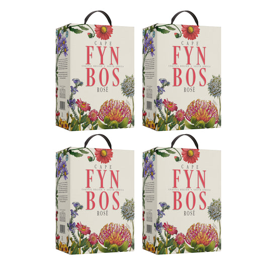 Cape Fynbos Rosé - case of 4 x 3 litres