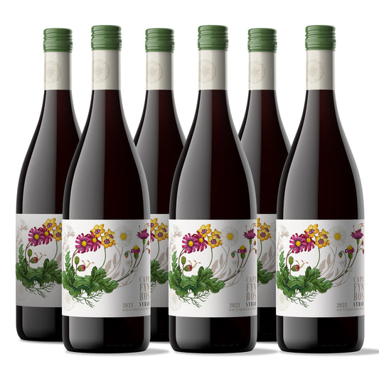 Cape Fynbos Syrah - case of 6 x 750 ml