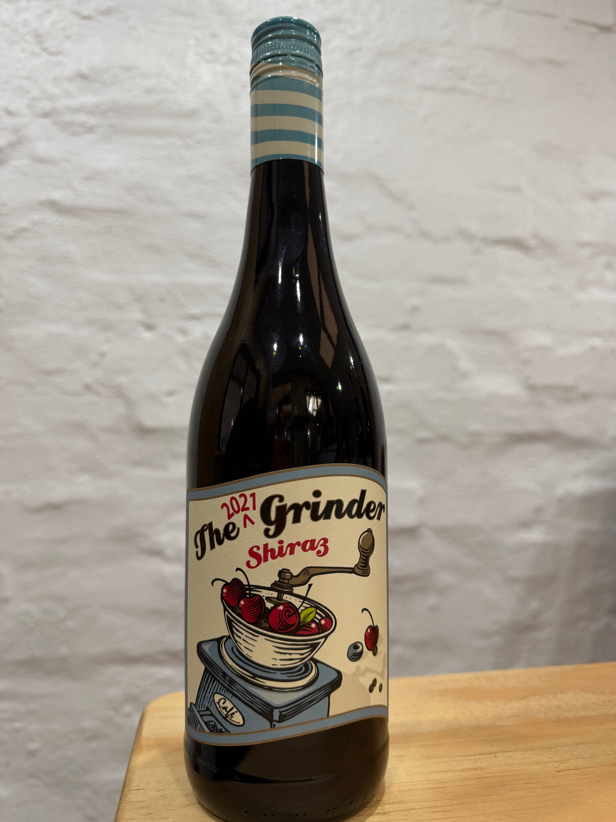 2021 The Grinder Shiraz, R35 per Bottle