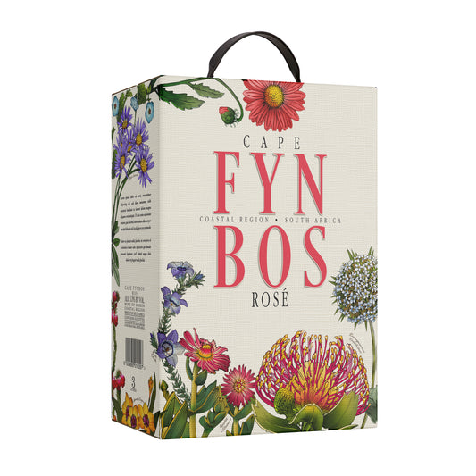 Cape Fynbos Rosé Bag in box wine